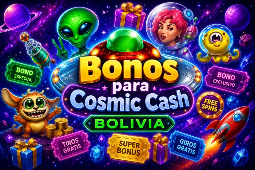 Bonos para jugar Cosmic Cash